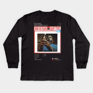 John Coltrane - Giant Steps Tracklist Album Kids Long Sleeve T-Shirt